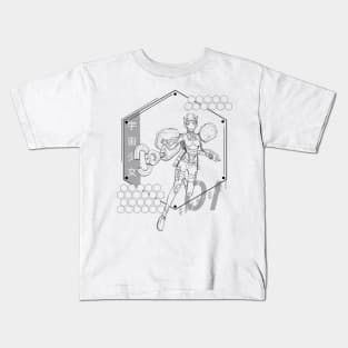 Spacegirl 01 Kids T-Shirt